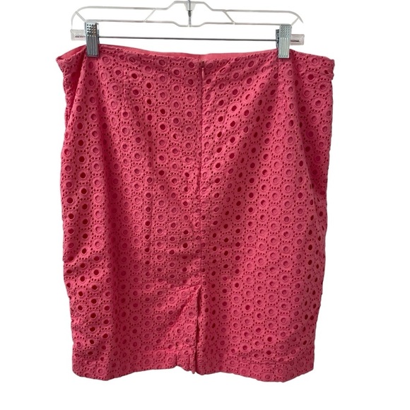 Charter Club Pink Skirt Eyelets with Matching Pink Liner Women’s Size 16 - Picture 2 of 9